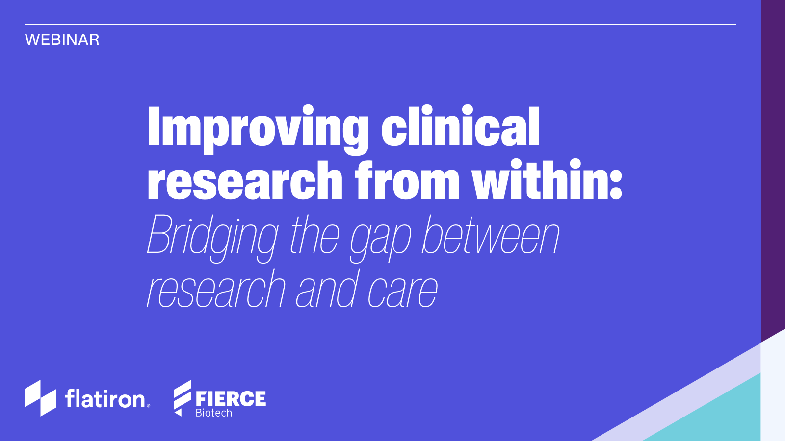 Improving clinical research from within: bridging the gap between research and care