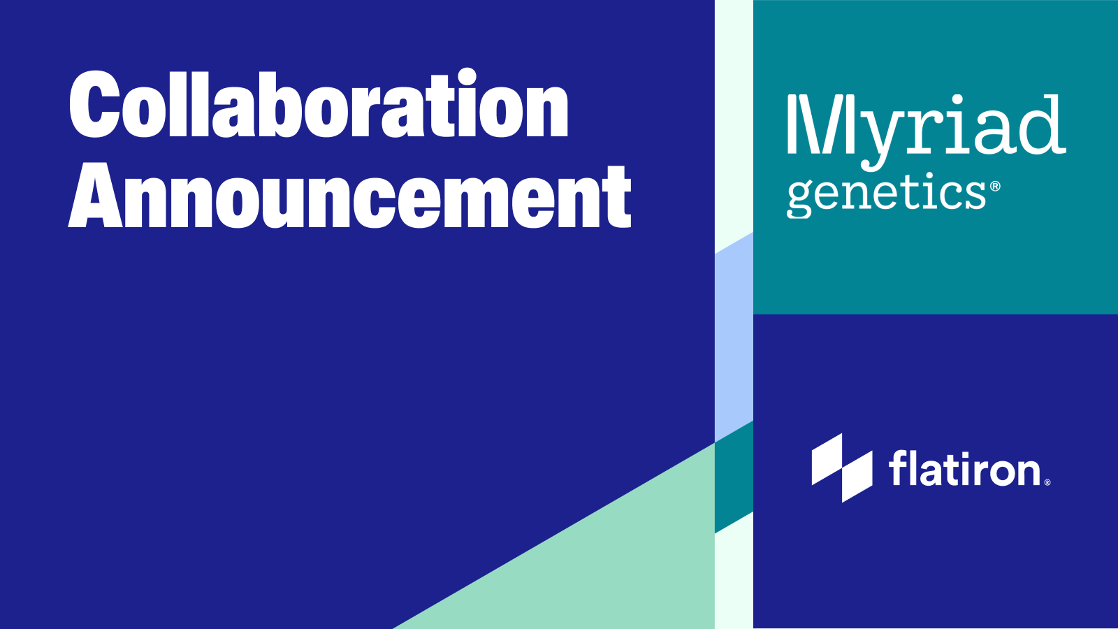 Myriad Genetics and Flatiron Health partner to make genetic testing more accessible with electronic medical record integration