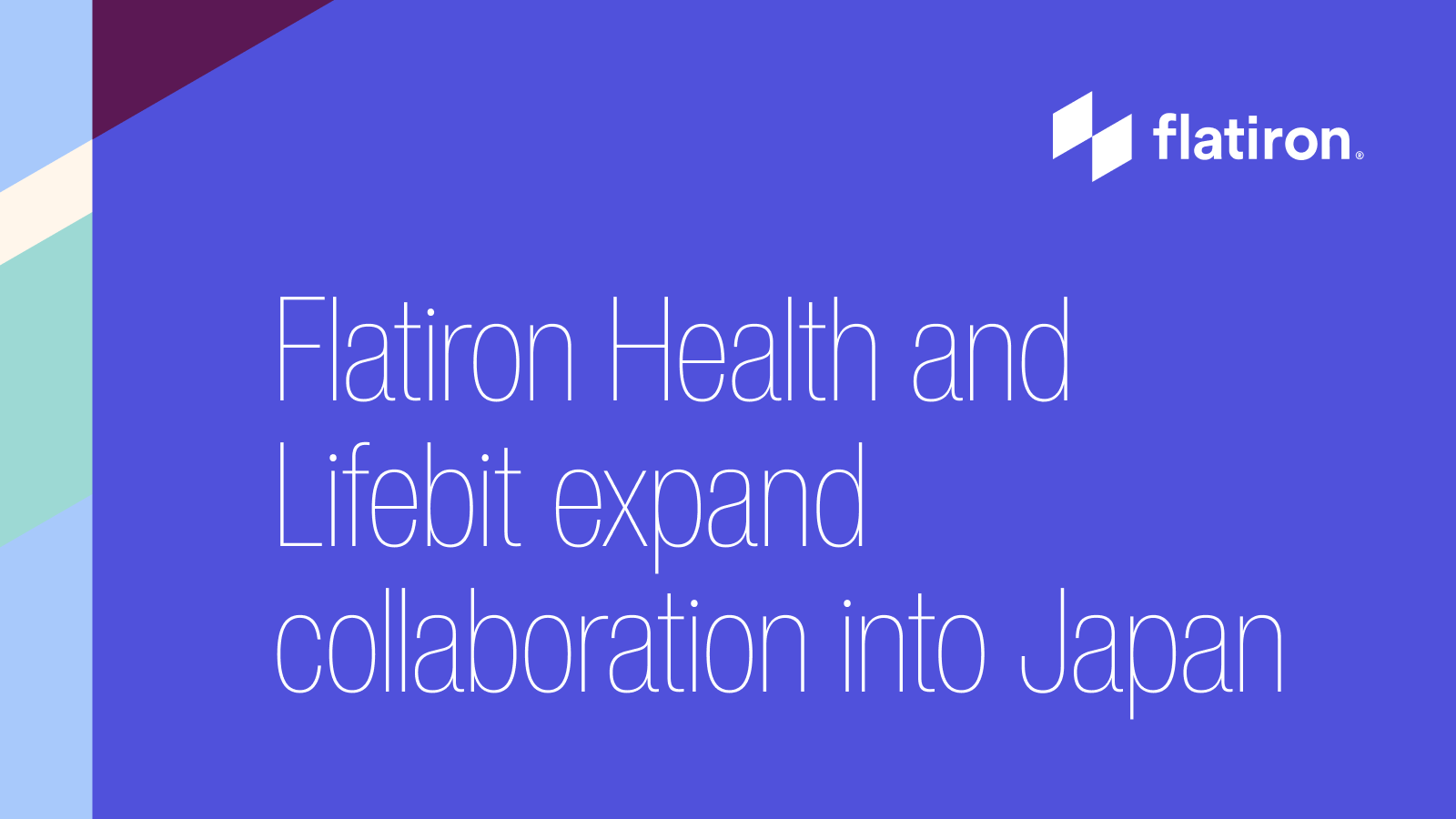 Lifebit and Flatiron Health bring cutting-edge research technology to Japan, advancing global cancer care through real-world data